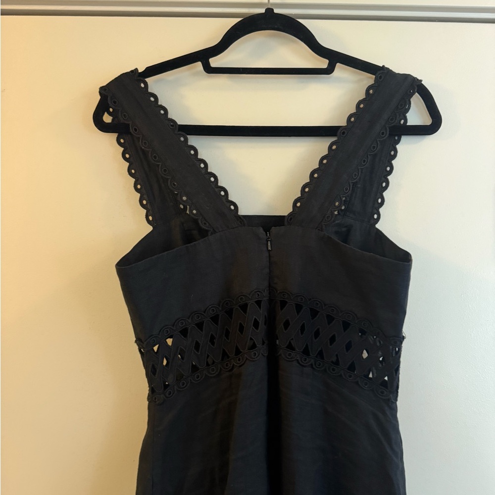 Zimmermann Black Maxi Dress with Cutout Bodice - Picture 5 of 6